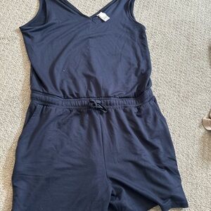 Navy Blue Lole Romper